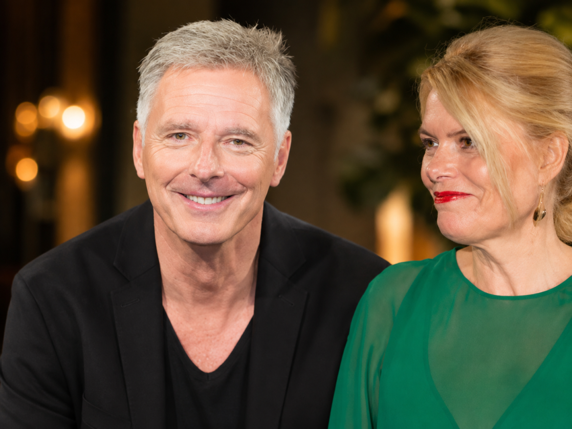 Julia Klöckner und Jörg Pilawa